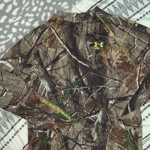 Mens Size Medium Under Armour Camo Scent Control Thermal